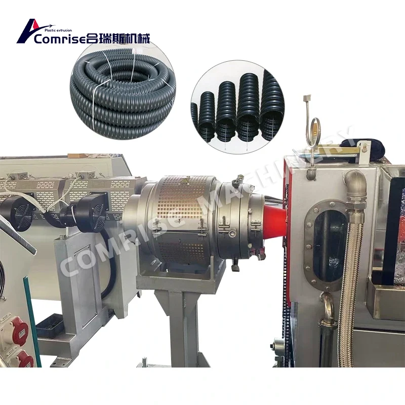 PE Carbon Spiral Pipe Production Line