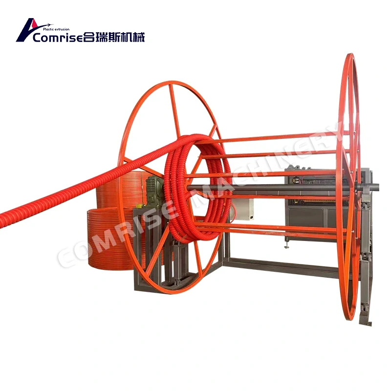 PE Carbon Spiral Pipe Production Line